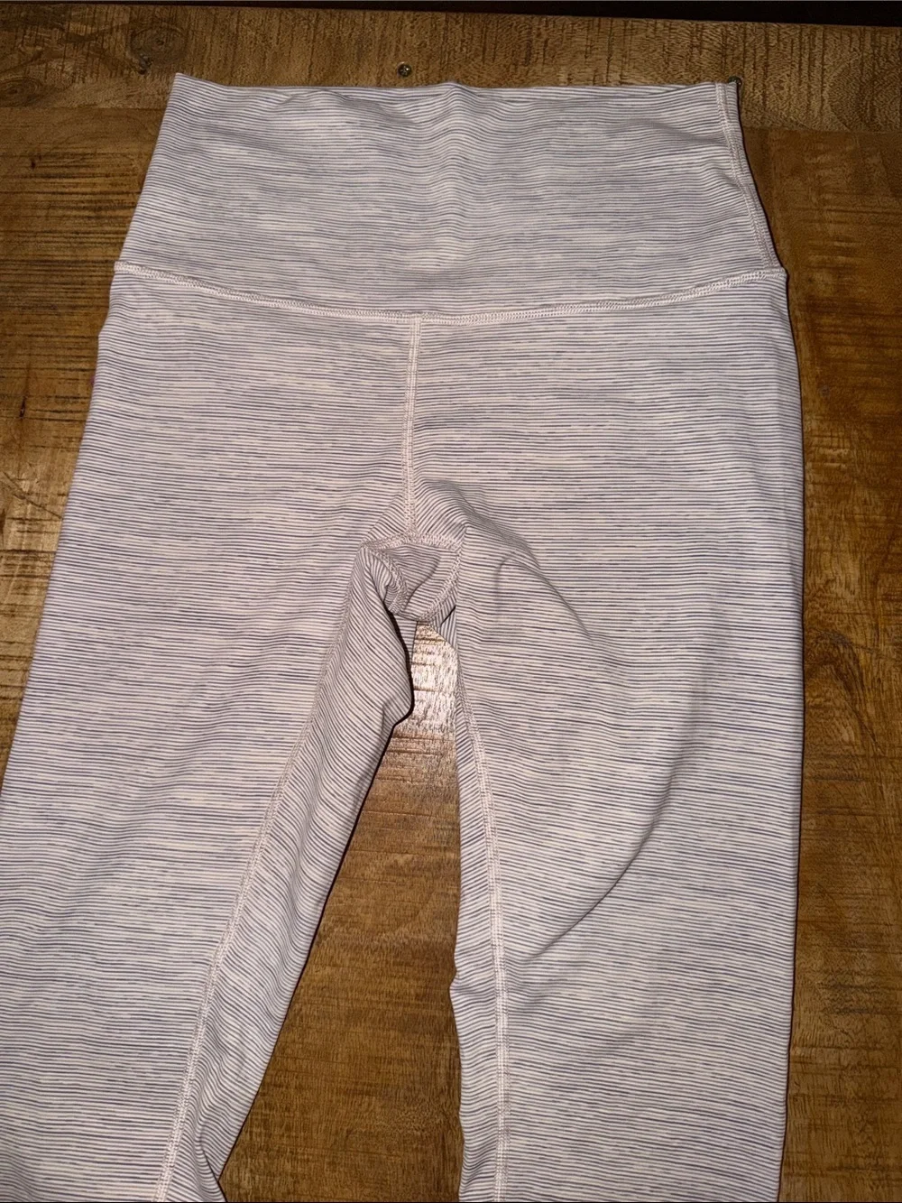 lululemon athletica Light Heather Gray High-Waist Leggings